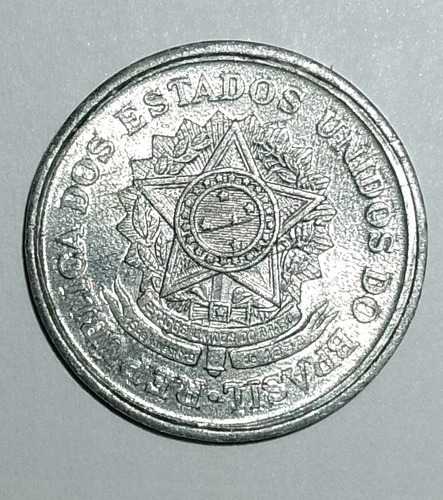 Moneda De 50 Centavos 1957 Brasil 