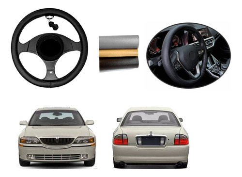 Funda Cubre Volante Cuero Lincoln Ls 2000 - 2004 2005 2006