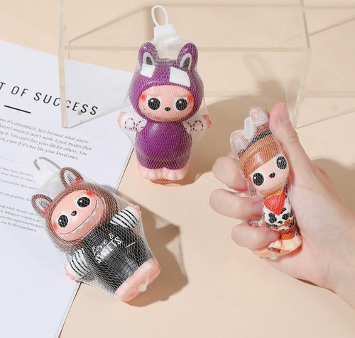 Squishy Labubu Juguete Kawaii Antiestrés X1 Aleatorio
