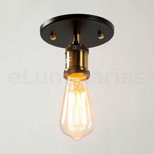 Pendente Luminária Retro Vintage Industrial Lustre Loft 1770