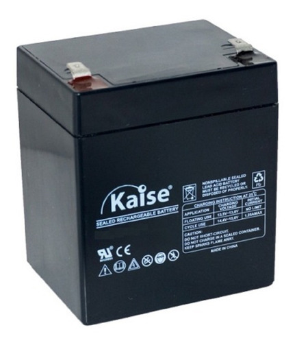 Batería Alarma Ups Kaise 12v 4,5ah Original