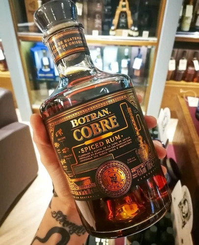 Ron Botran Cobre Con Estuche Goldbottle