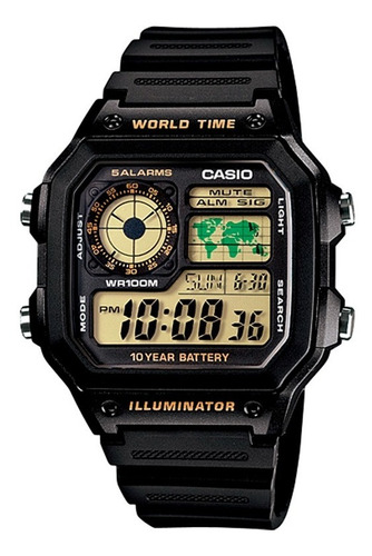 Reloj Casio Ae-1200wh-1bvdf
