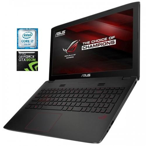 Portatil Gamer Asus Glv552v, Core I7 6th, 8 Ram, 1 Tera, 2gb