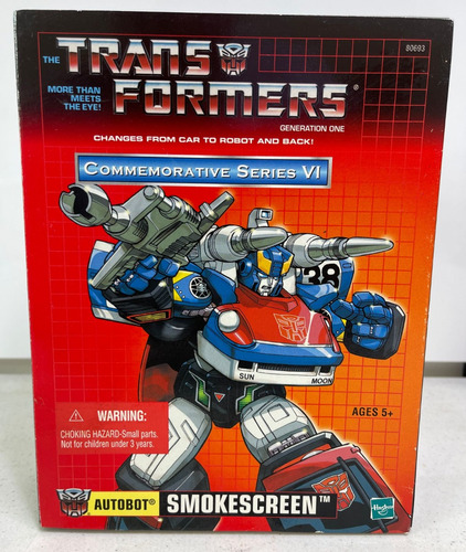 Transformers Autobot Smokescreen 2003 Commemorative Serie Vl