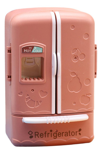 Refrigerador De Doble Puerta En Miniatura Para Casa De