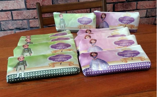 30 Bolsinha Personalizada Lembrancinha Princesa Sofia