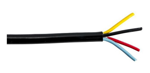 Imagen 2 de 3 de Cable Cordón Eléctrico 4x2.5 Mm2 , Rollo 50 Metros