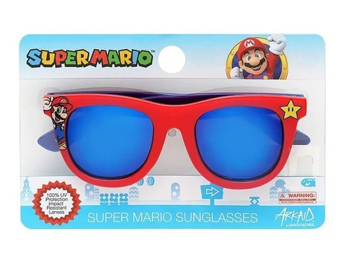 Nintendo Super Mario Brothers Lentes Para Niños