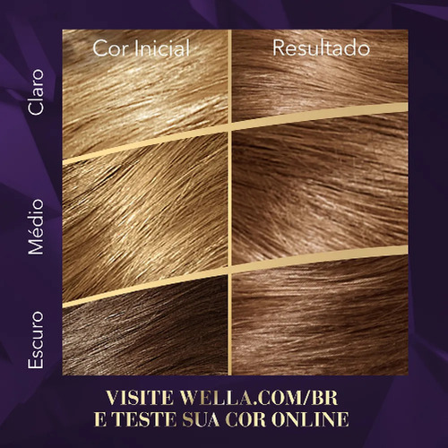 Kit 03 Coloração De Cabelo Koleston Chocolate 67 Wella