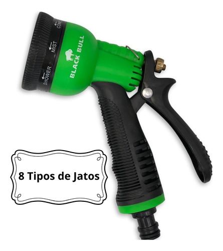 Esguicho Ponta Para Mangueira Pressão 8 Tipos De Jatos