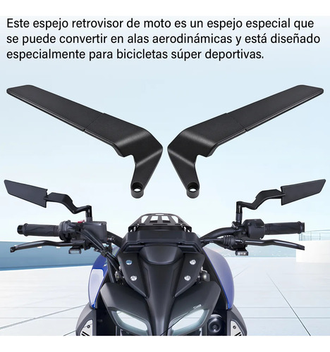 Alerón Universal, Espejo Retrovisor Invisible Modificado