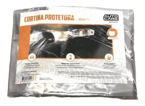 Cortina Protetora Multilaser Auto Care Pvc - Au970 Cor Branco