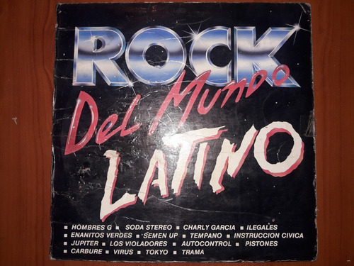 Disco Lp Vinilo Rock Del Mundo Latino