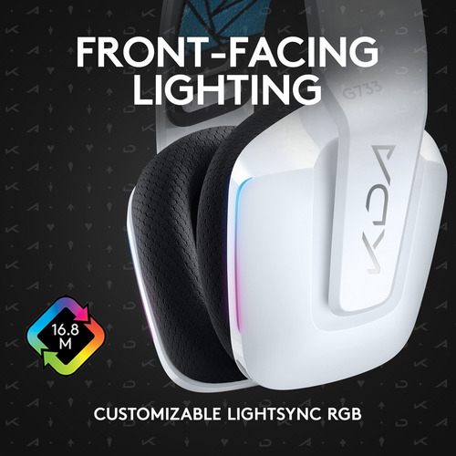 Diadema Gamer Inalámbrica Rgb Logitech G733 Edición K/da Lol