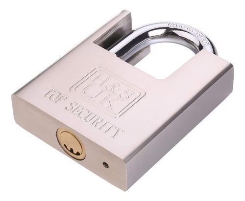 Candado De Alta Seguridad Con Llave Resistente Y Versátil.