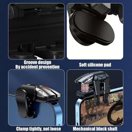 Teléfono Celular L1/l2 + R1/r2 Pubg Mira Game Con 4 Botones