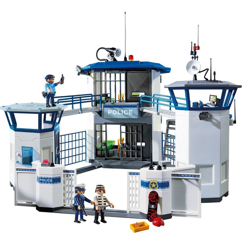 Playmobil Comisaria Policias Con Prision 69 Piezas Oferta! 