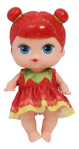 Boneca Coleção Frutinhas Morango Com Cheirinho Cotiplás