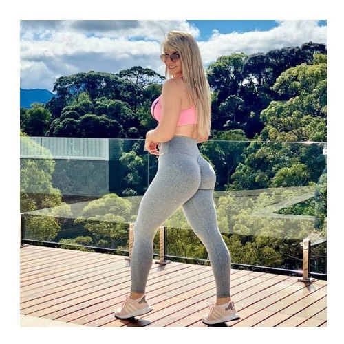 Imagem 4 de 7 de Calça Levanta Bumbum Com Cintura Alta Moving Original 554