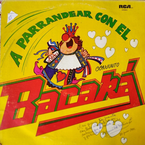 Vinilo Lp Del Conjunto Bacara A Parrandear Con El (xx523 (Usado)