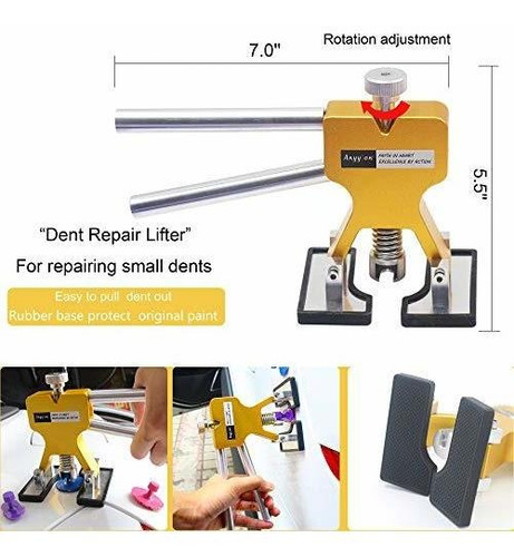 Anyyion Kit Reparacion Abolladura Sin Pintura Para Panel Hr