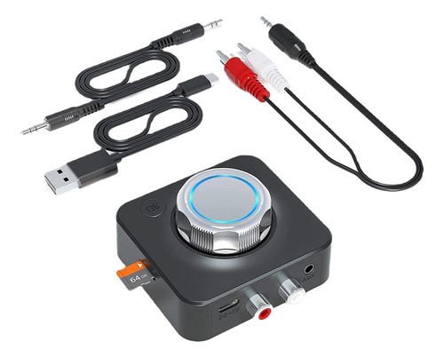 Zz Adaptador Estéreo 3.5 Mm 5.0 Receptor De Sonido Para