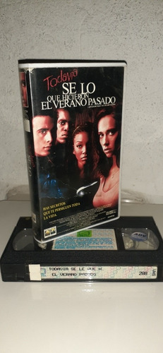 Vhs  Todavia  Se Lo Que Hicieron El Varano Pasado (usado)