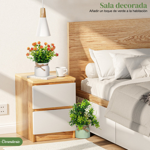 Plantas Artificiales Decorativas Macetas,flores Artificiales