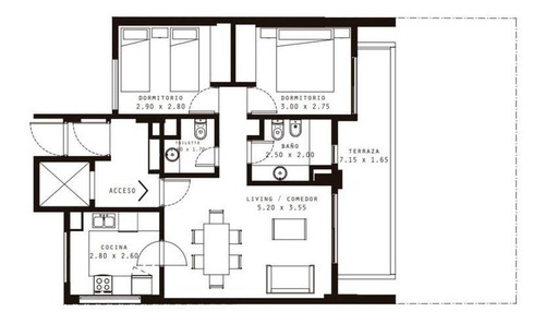 Imagen 16 de 16 de Departamento En Venta 2 Dormitorios En Barrio Norte - Balcarce Al 600 (a Estrenar)