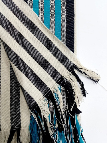 Imagen 5 de 5 de Poncho Costeño Imperial Turqesa