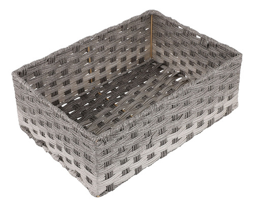 My Cesta De Almacenamiento De Ratán De Imitación Para El