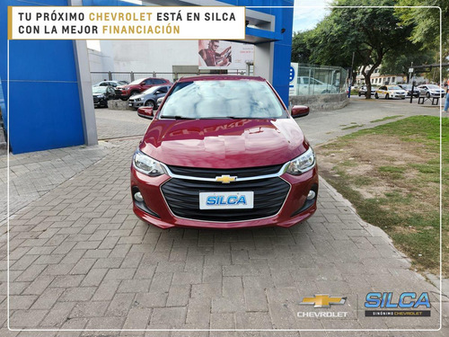 Imagen 2 de 23 de Chevrolet Onix Plus Lt2 2024 Rojo 0km