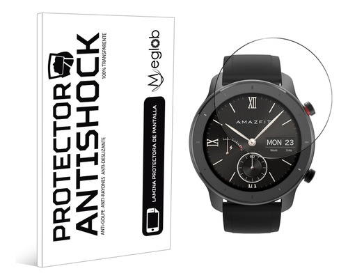 Protector Mica Pantalla Para Huami Amazfit Gtr 42mm