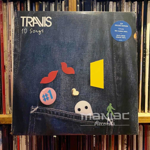 Travis 10 Songs Edicion 2 Vinilos Color