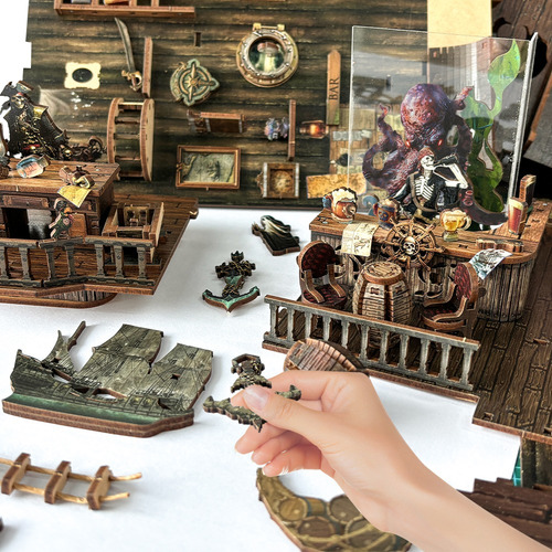 Joincon Kit Rincón Sujeta Libros Puzzle New World Book Nook