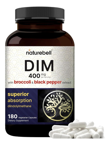 Dim 400mg + Pepper 180 Caps  Apoyo Femenino