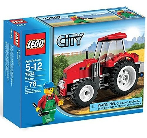 Set Construcción Lego City Tractor Granja Ciudad 78
