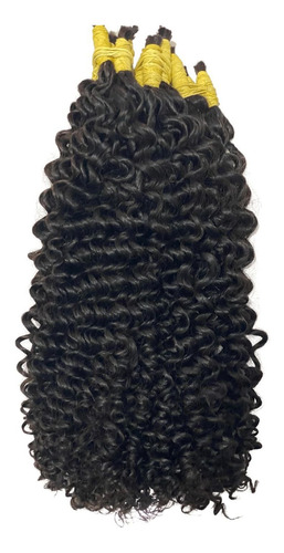 Cabelo  Natural P/mega Hair Cacheado 60 Cm 150 Gramas