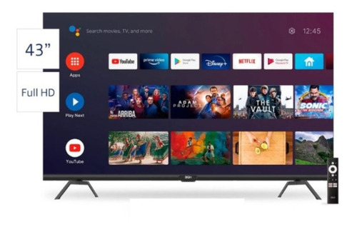 Smart TV BGH B4322FS5A LED Android TV Full HD 43" 220V