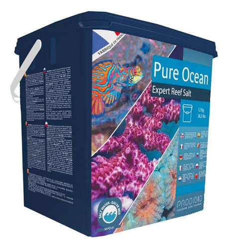 Prodibio Sal Natural Pure Ocean Probiotico 12kg Para Aquário