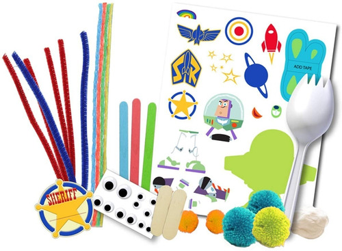 Set De Arte Niños Disney Toy Story 4 Forky Juego Creación