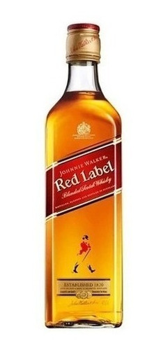 Petaca Red Label 200 Ml Johnnie Walker Pack X 6 Envio Gratis