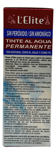 Tinte De Cabello Sin Peróxido Ni Amoniaco Castaño Claro 127