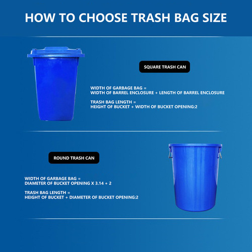 Bolsa De Basura O Extra Grande, Resistente, 50 Bolsas, Tamañ