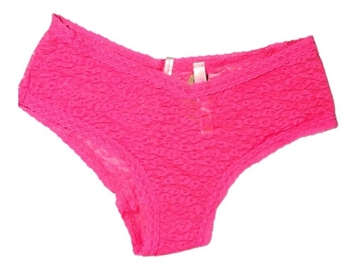 Panty Pink Rosa Encaje