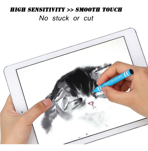 Lápiz Táctil Suave Stylus Antiarañazos Tableta De Alta Sensi