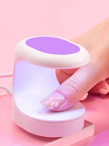 Lampara Led Usb Mini Un Dedo Secado De Gel Uñas Manicure
