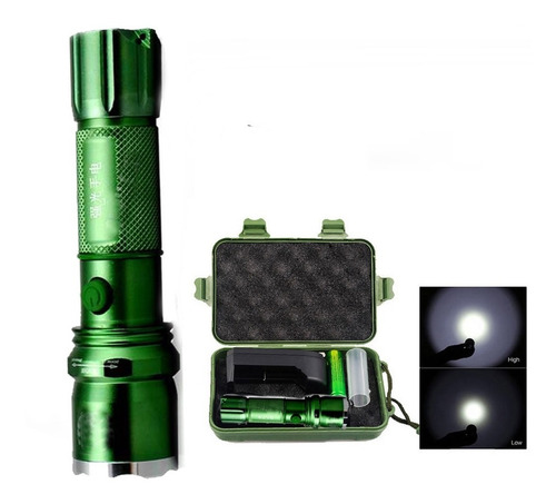 Linterna Militar T6 Zoom Ultrafire 15000lm Estuche La+potent