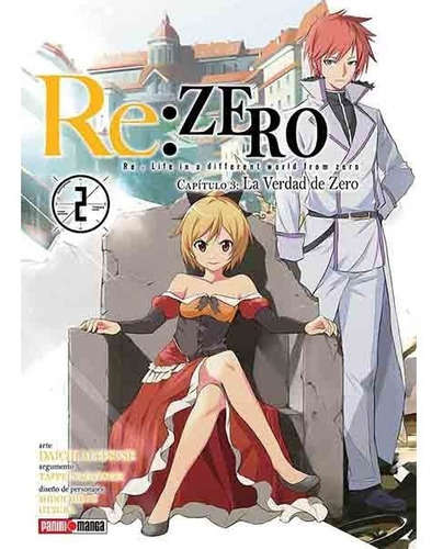 Manga Re Zero Parte 03 Tomo 02 - Mexico